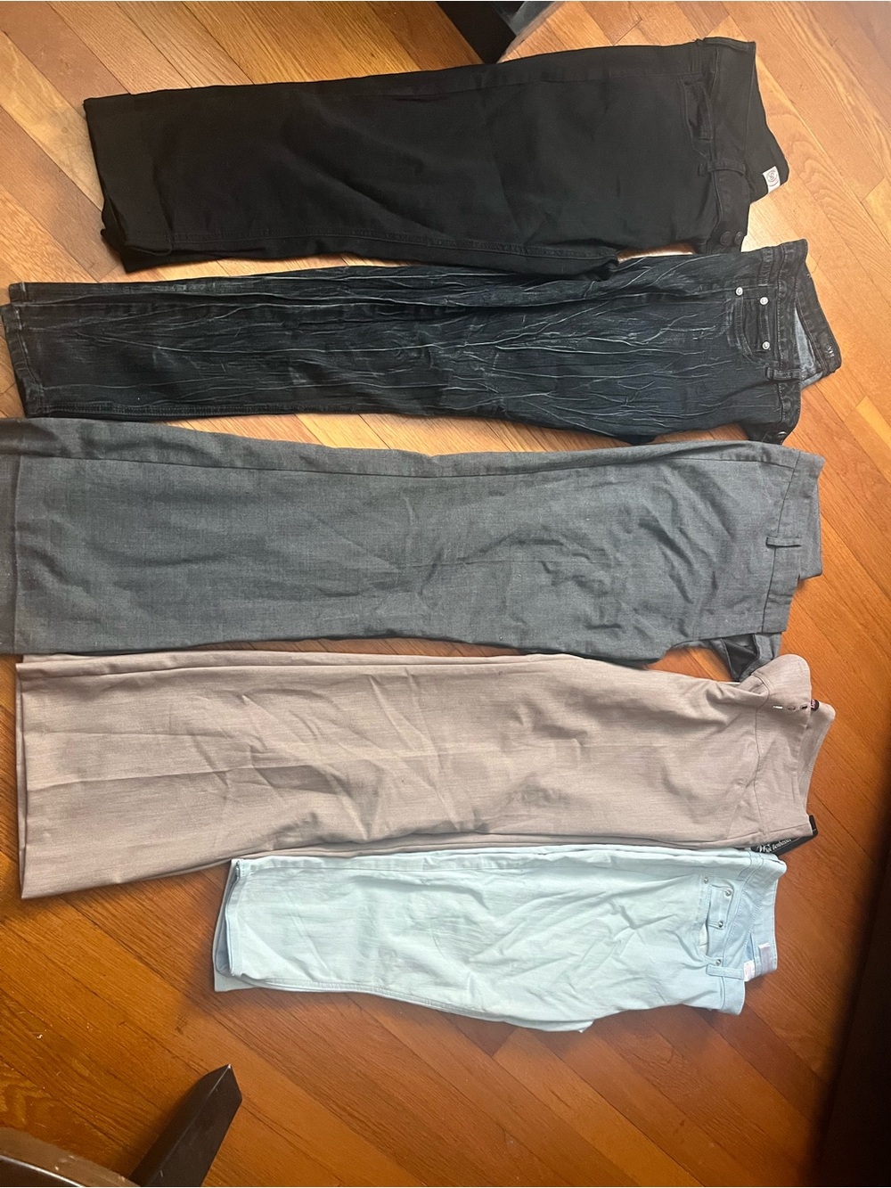 Size 13 Woman’s dressy & casual pant bundle (total of 5 pants)